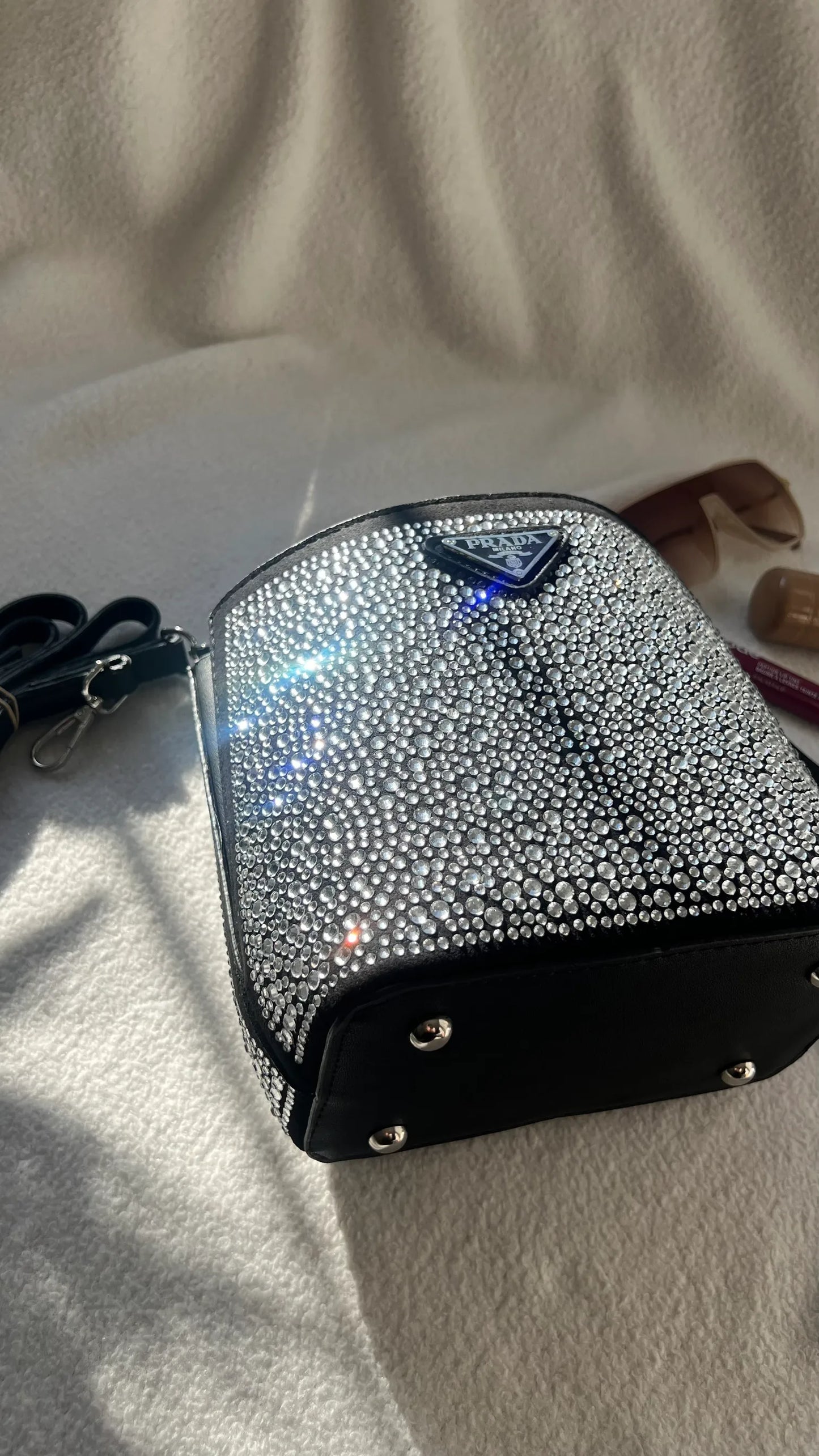 Prada Panier Kristalli Çanta