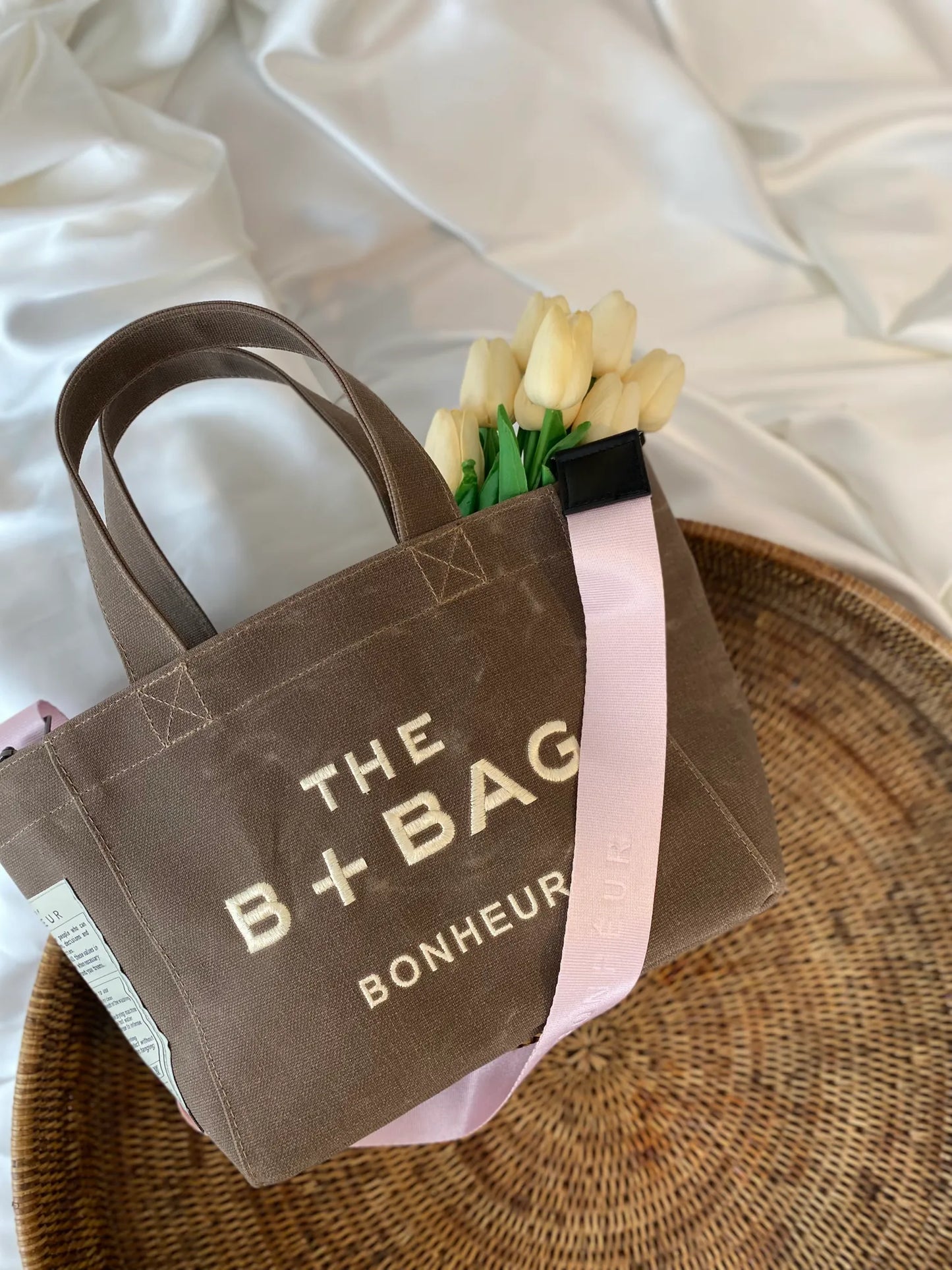 Bonheur Canvas Tote Bag