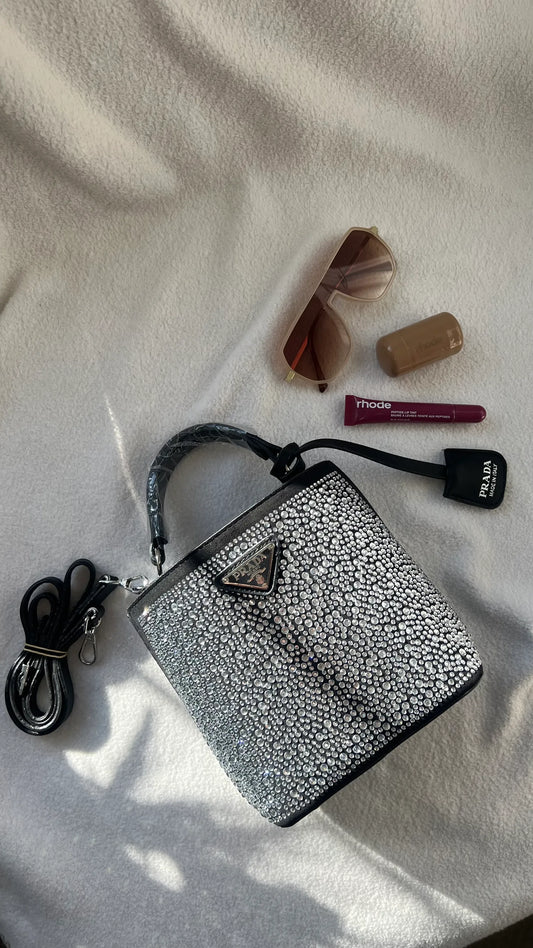 Prada Panier Kristalli Çanta