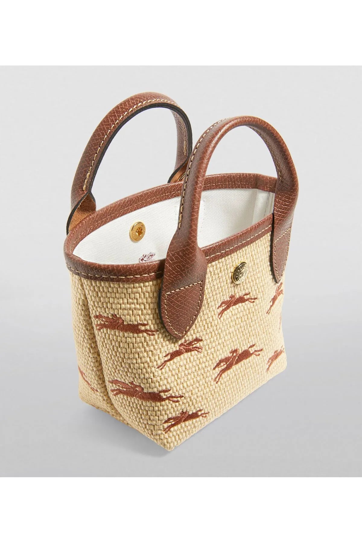 Longchamp Hasır Mini Kahve