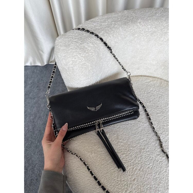 Zadig Rock Clutch Large Boncuklu