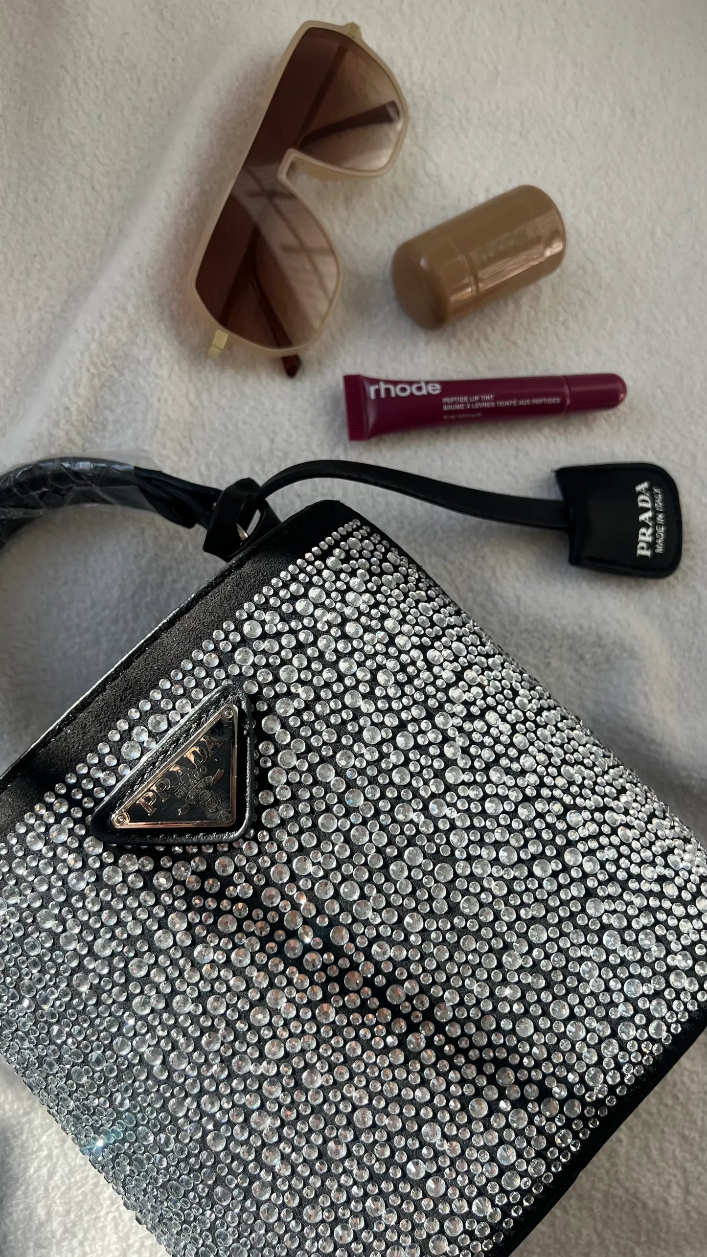 Prada Panier Kristalli Çanta