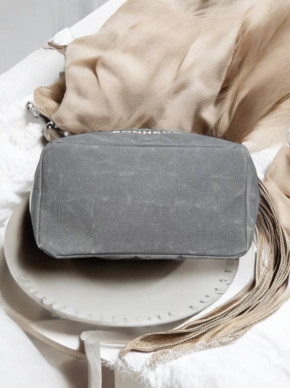 Bonheur Canvas Tote Bag