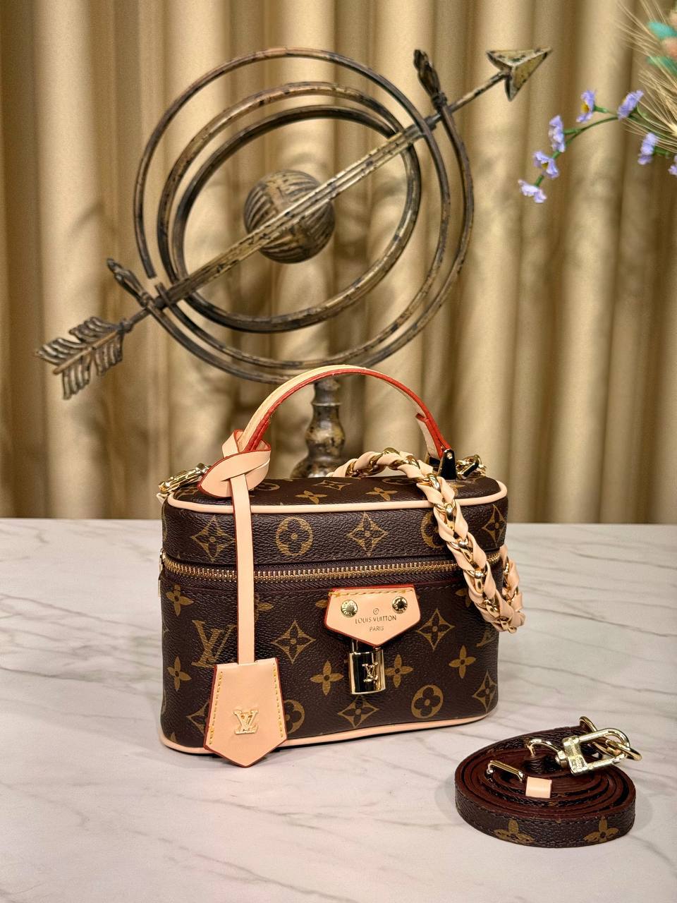 LV Vanity Chain Pouch
