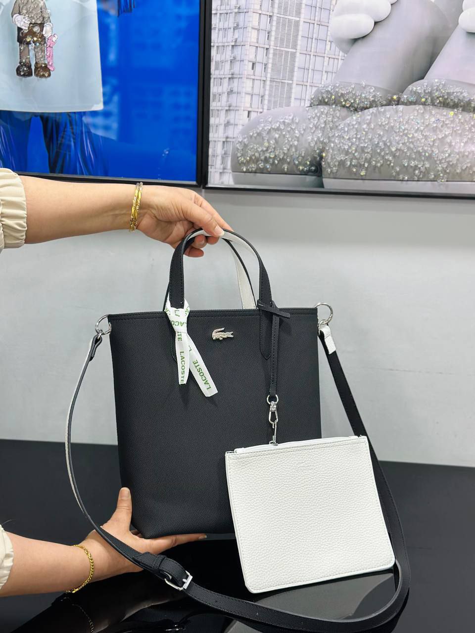 Lacoste Anna Mini Kadın Çift Taraflı