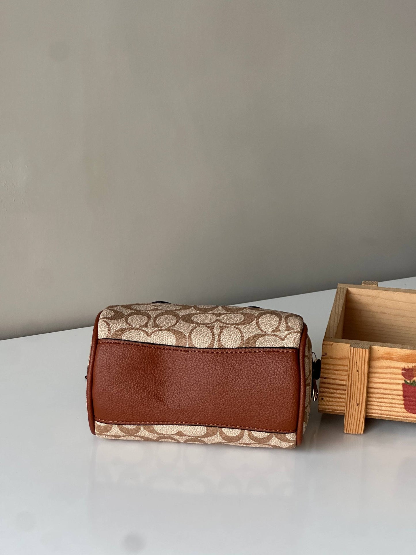 COACH Mini Rowan Crossbody Çanta (CHARMLI)