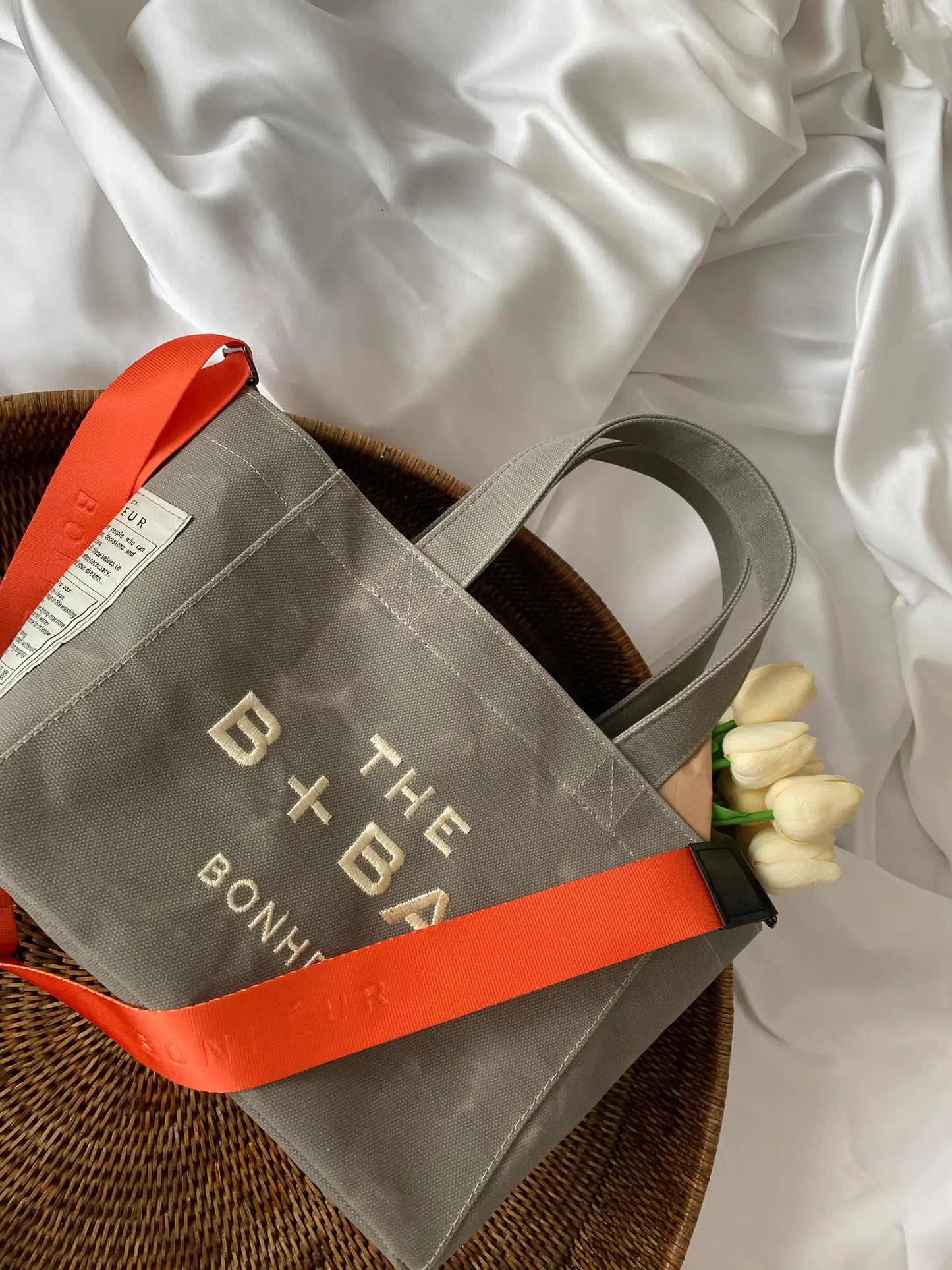 Bonheur Canvas Tote Bag