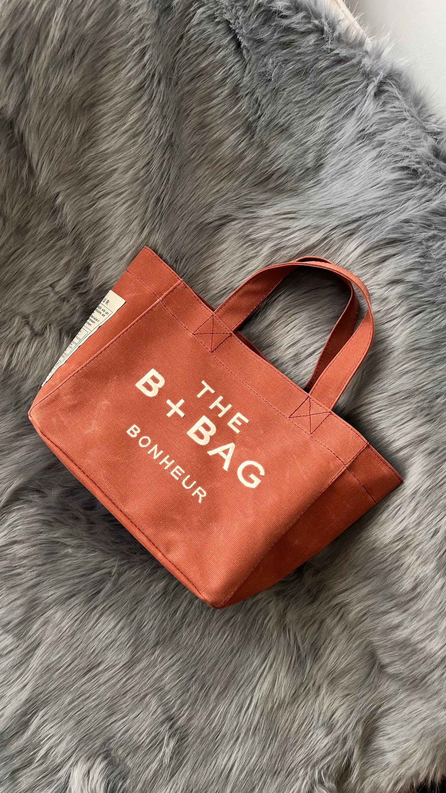 Bonheur Canvas Tote Bag