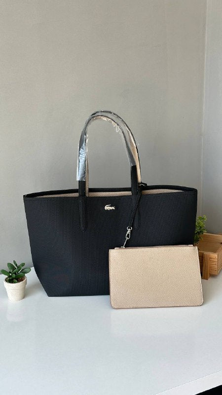 Lacoste Anna Çift Taraflı Omuz Çantası