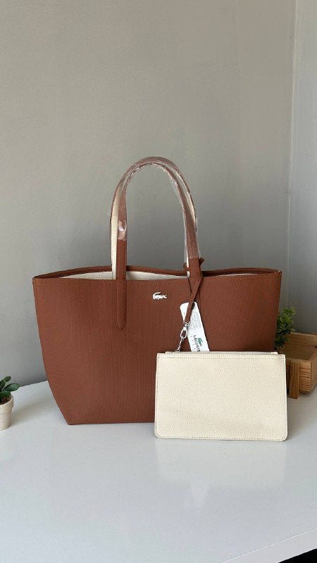 Lacoste Anna Çift Taraflı Omuz Çantası