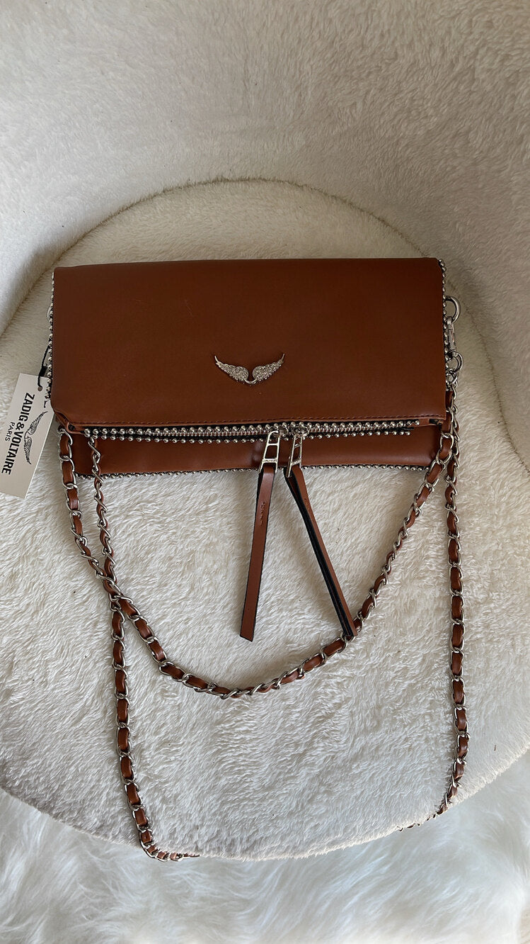 Zadig Rock Clutch Large Boncuklu