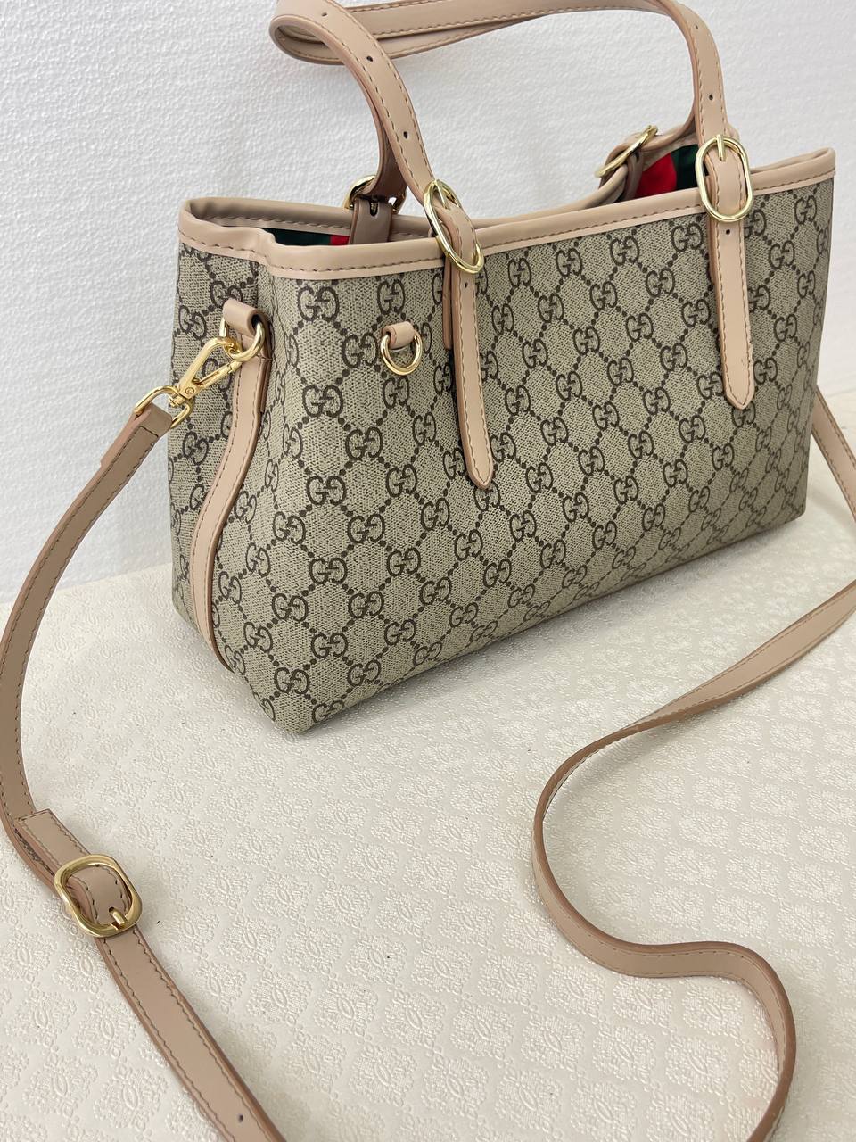 Gucci GG Emblem Medium Tote Bag